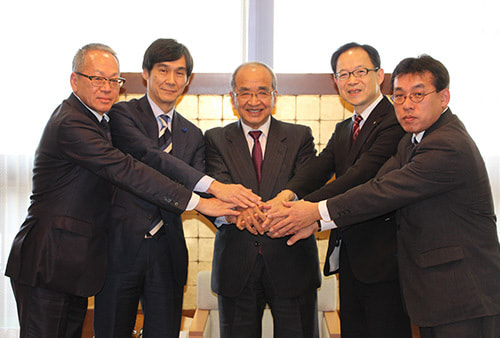 河野電機_立地表明式(大分県庁)大分流通業務団地に 配電盤部門の新拠点建設を発表